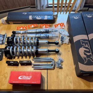 Fox 2.0 Suspension Lift Kit (2–3” Front / 1” Rear) – 2005–2023 Toyota Tacoma