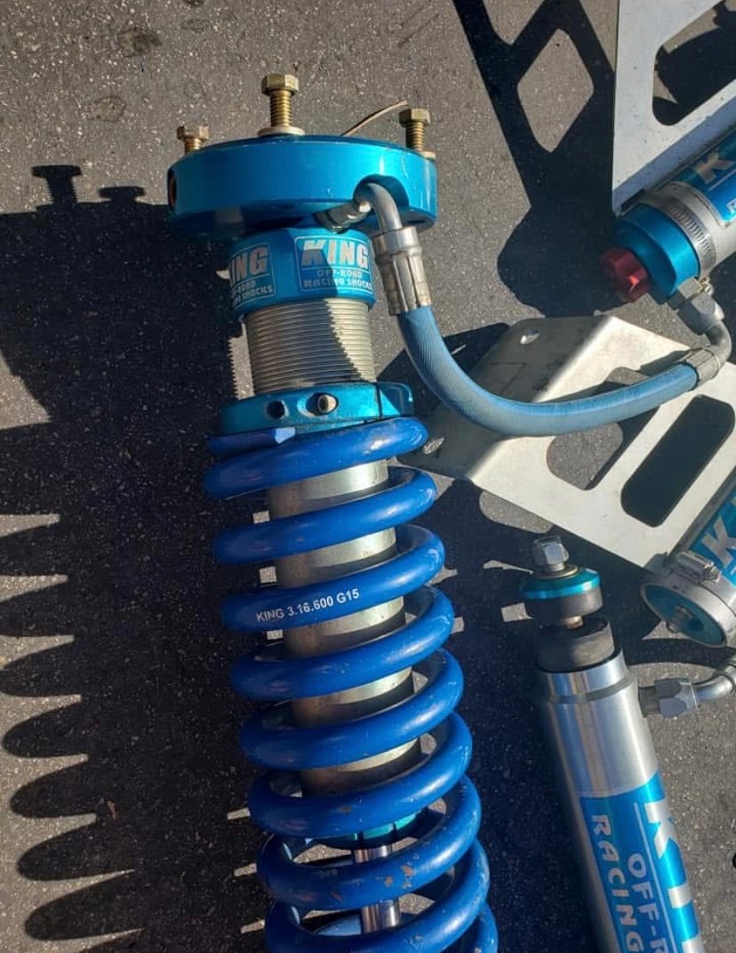 King 2.5 Remote Reservoir Coilovers w/ Adjusters – 2007+ Toyota Tundra - Image 10