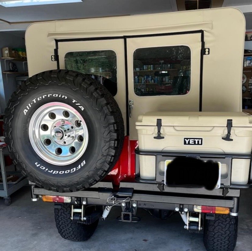 4Plus Heavy Duty Rear Bumper w/ Carrier – 1958–1984 Toyota Land Cruiser 4x Series