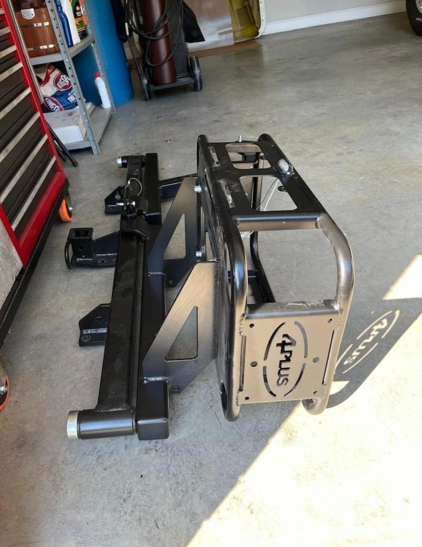 4Plus Heavy Duty Rear Bumper w/ Carrier – 1958–1984 Toyota Land Cruiser 4x Series - Image 3