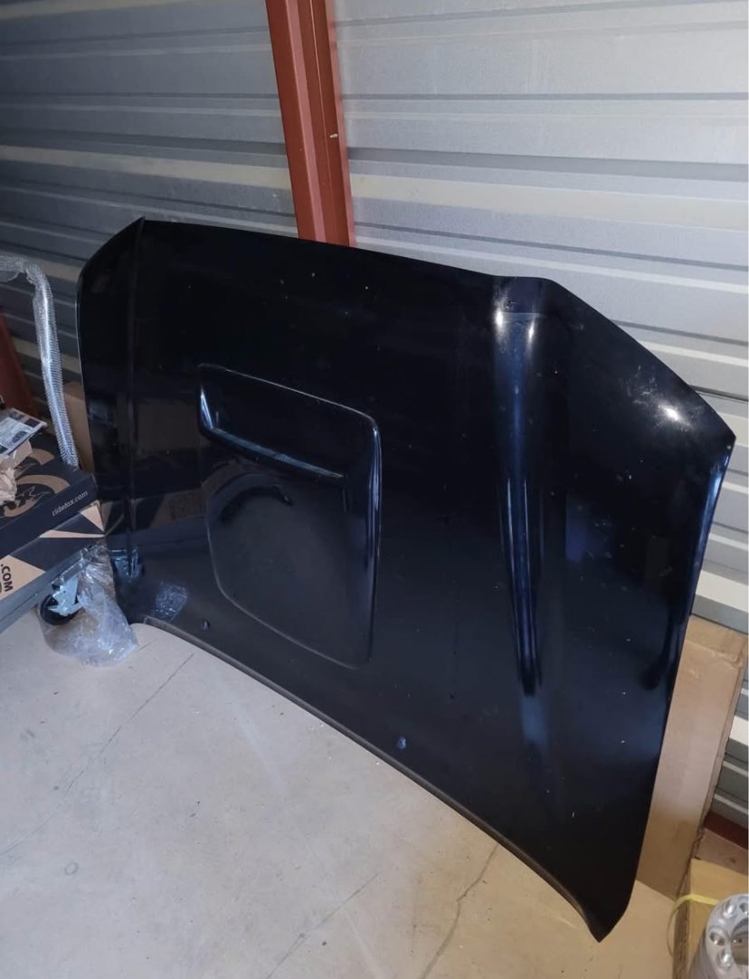 2012–2015 Toyota Tacoma OEM Hood with Hood Scoop – Black - Image 2