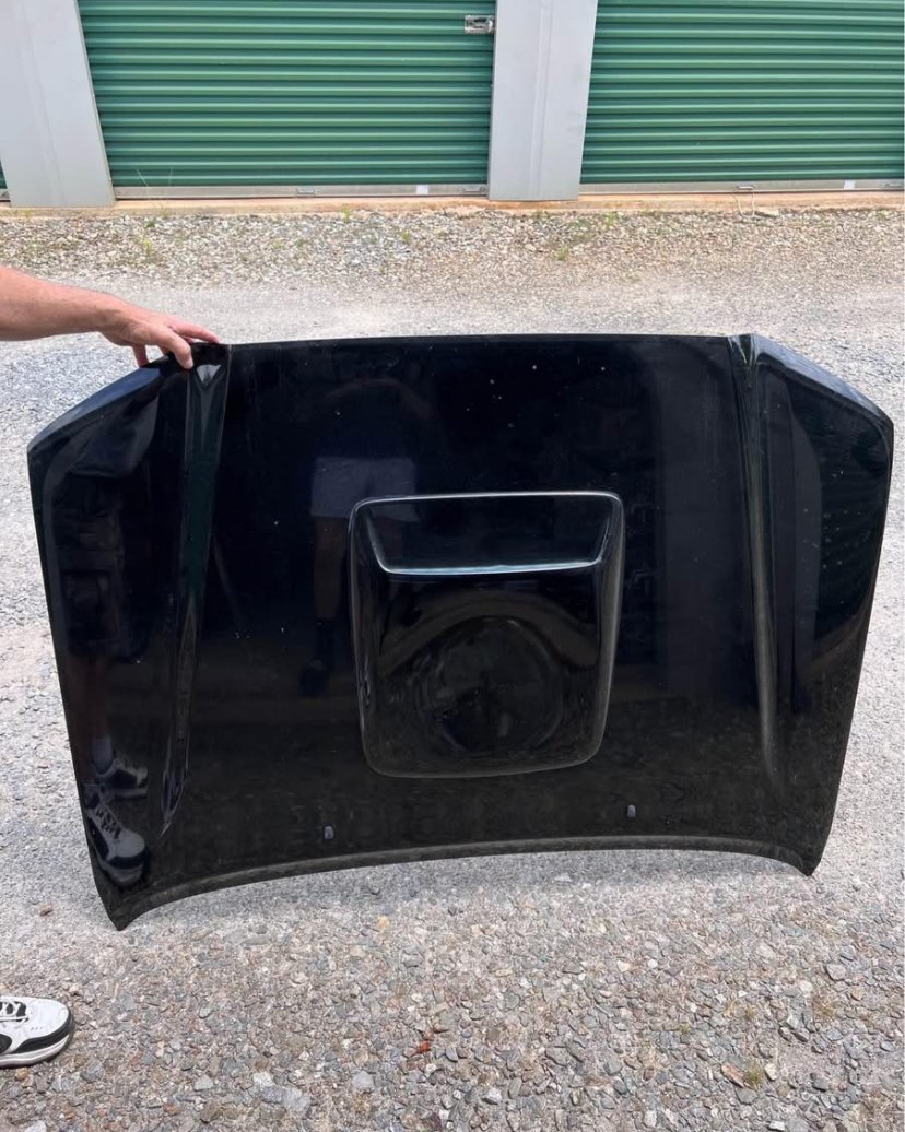 2012–2015 Toyota Tacoma OEM Hood with Hood Scoop – Black - Image 5